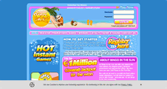 Desktop Screenshot of bingointhesun.com